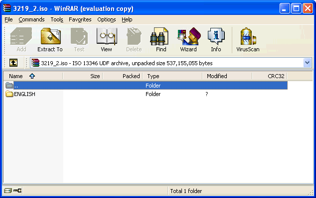 play a .iso zip file